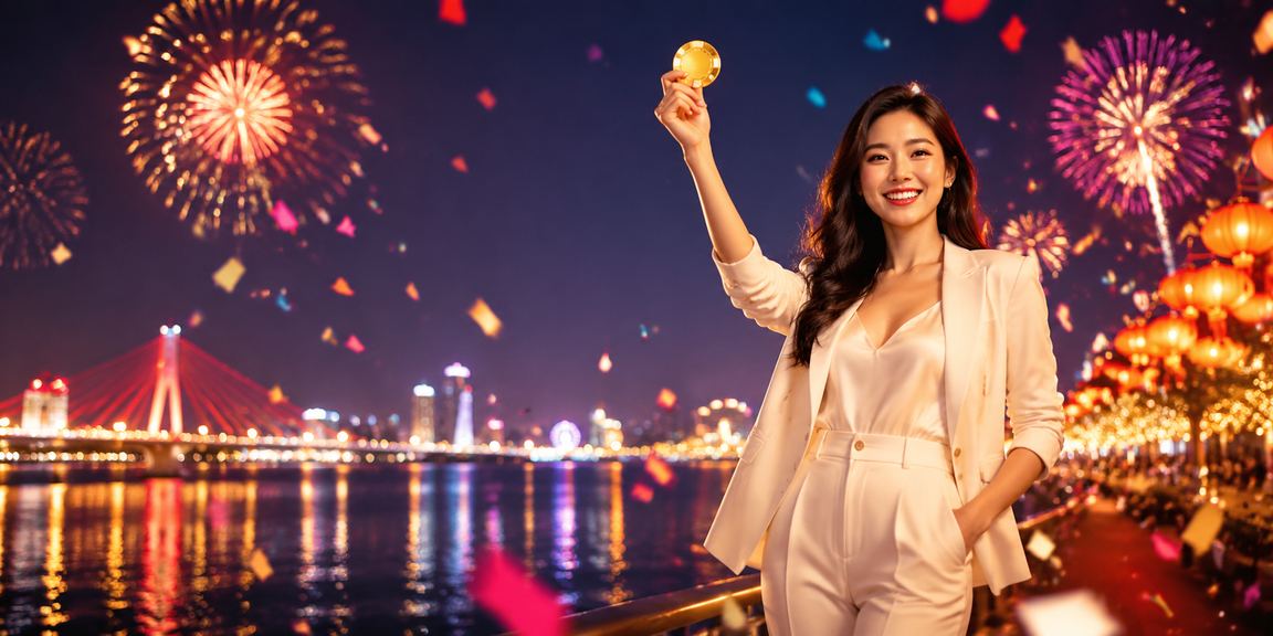Khách tham quan lễ hội xổ số Đà Nẵng